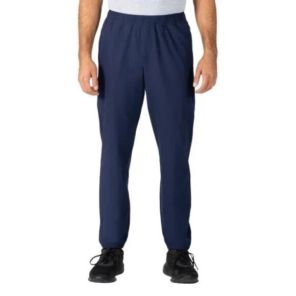 Soybu Other - NEW Soybu Men's M Navy Blue Woven Jogger Pants Stretch & Water Resistant